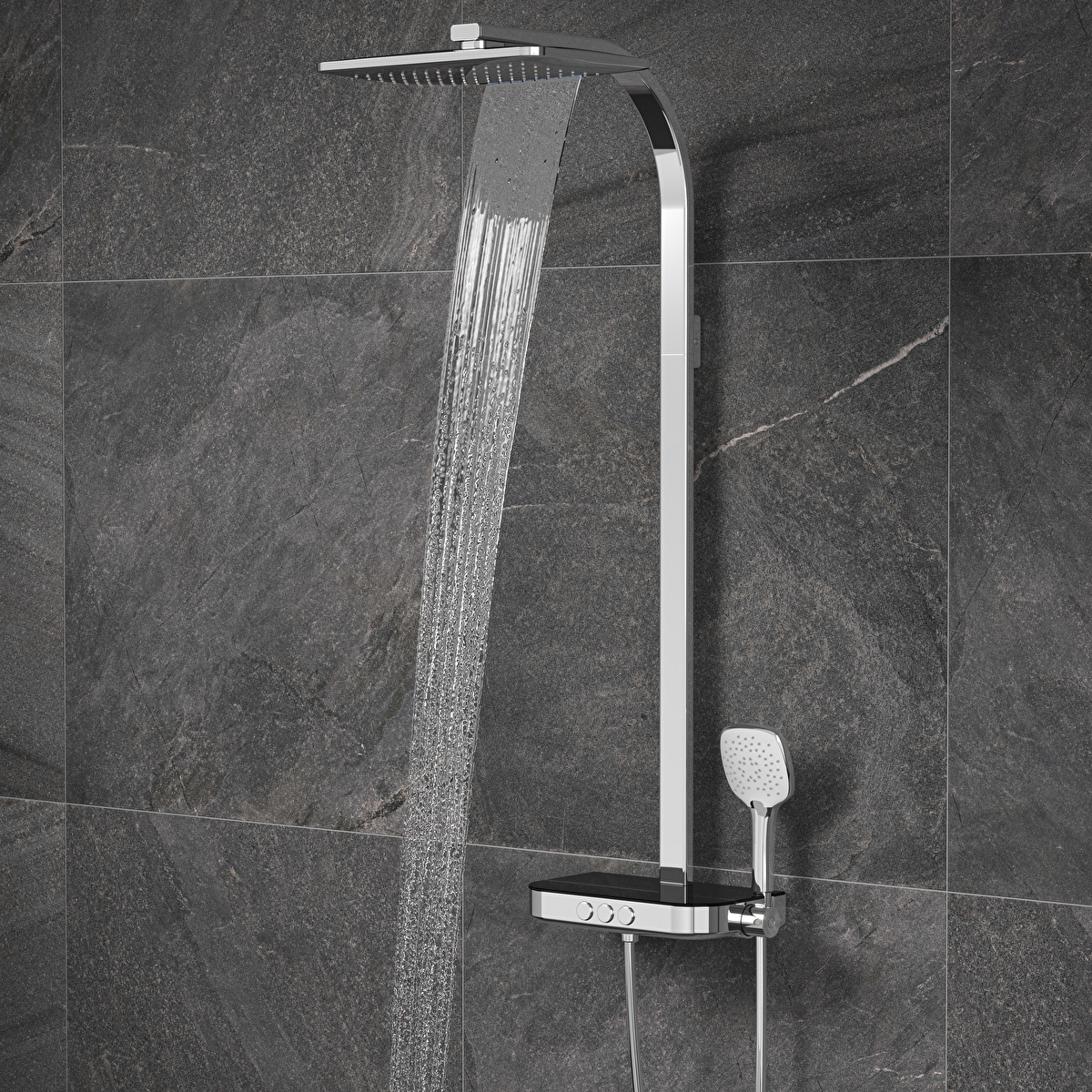 Aquacontrol Charm 360 3F Duş Sistemi