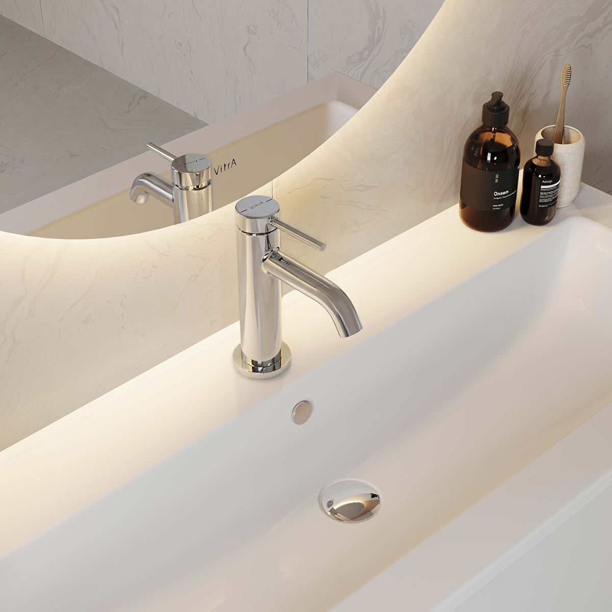 Minimax Round Lavabo Bataryası