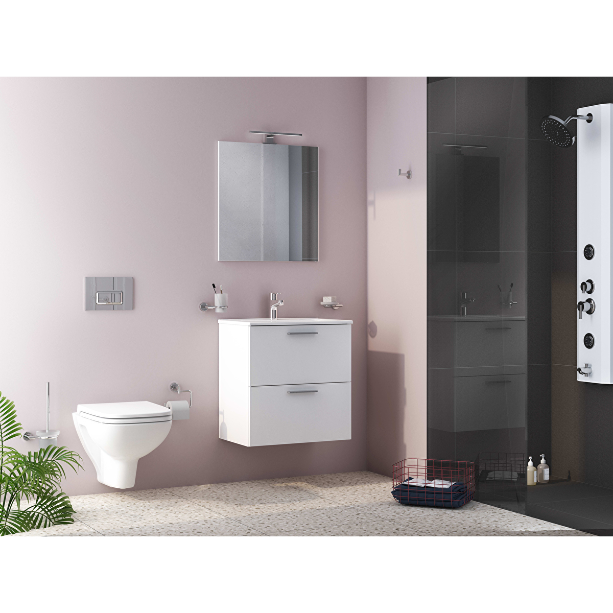 Fold S Lavabo Bataryası