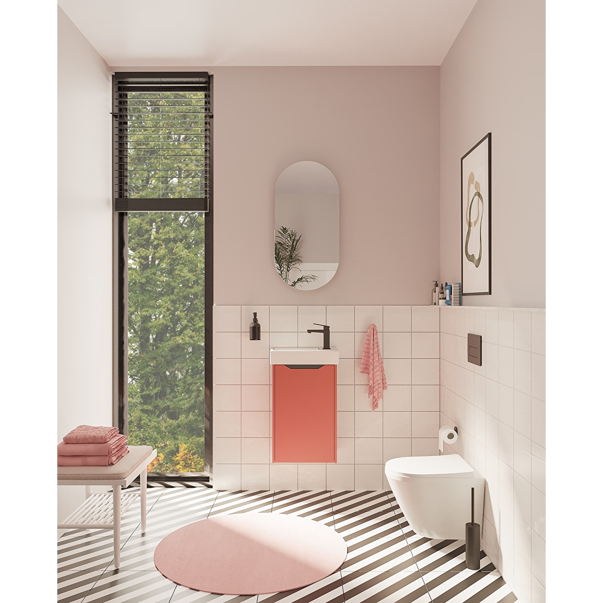 Minimax Square Lavabo Bataryası