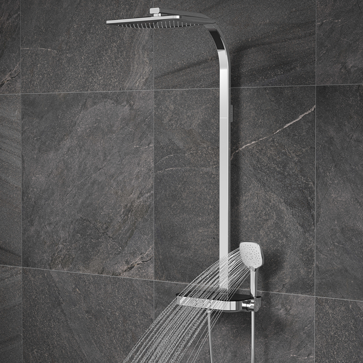 Aquacontrol Charm 360 3F Duş Sistemi